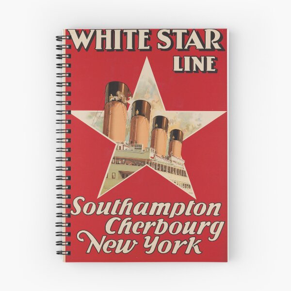 Item preview, Southampton Cherbourg New York vintage travel poster designed and sold by stickart-marek.