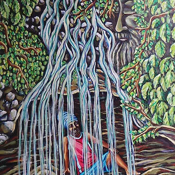 Artwork thumbnail, Secret Waterfall by Roxiartwork