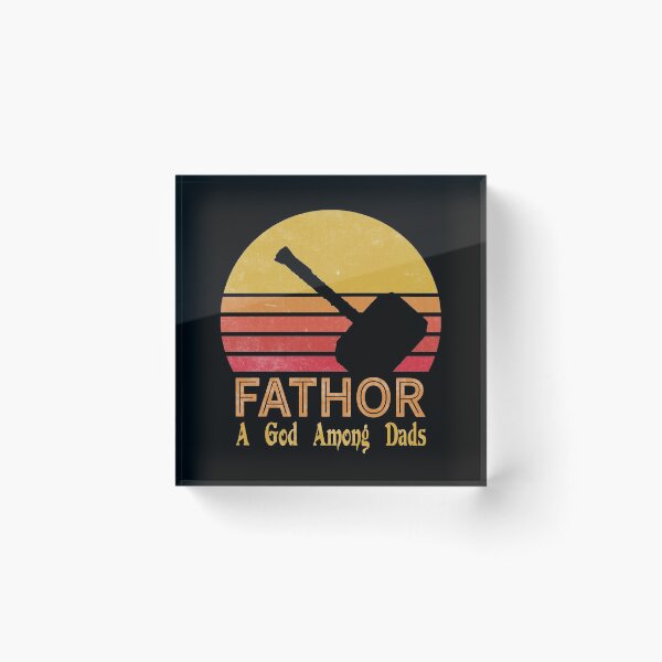Item preview, Fathor Like Dad Just Way Mightier Hero designed and sold by BohemianAtlas.