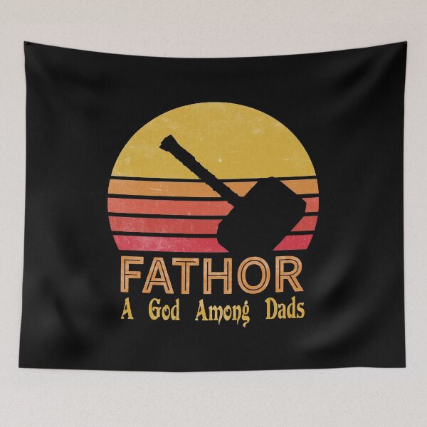 Item preview, Fathor Like Dad Just Way Mightier Hero designed and sold by BohemianAtlas.