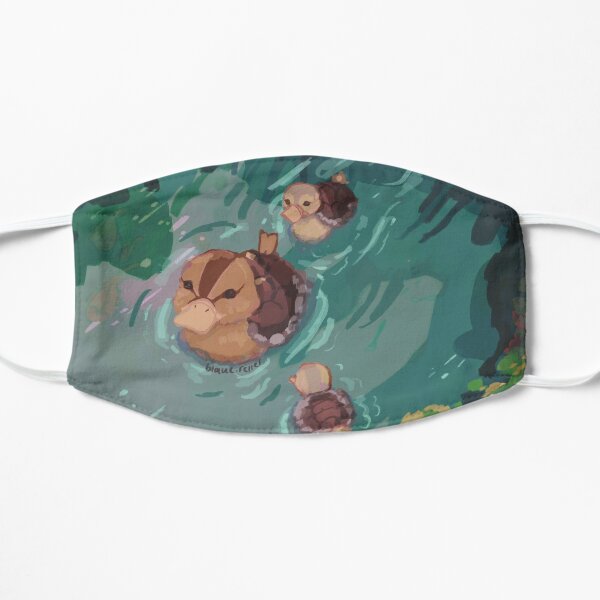 turtle duck pond avatar the last airbender Flat Mask
