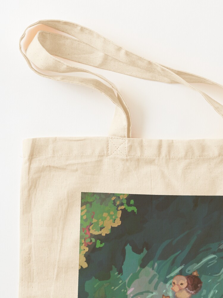 Thumbnail 3 of 5, Tote Bag, turtle duck pond avatar the last airbender designed and sold by kingwise.