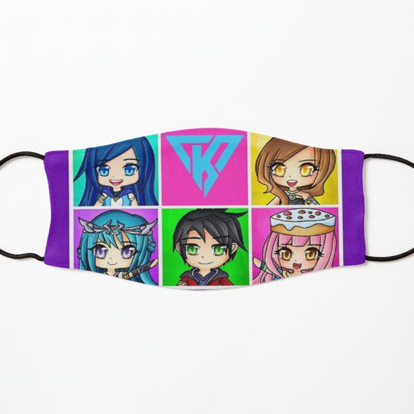 Funneh and the Krew Anime Style Throw Blankets Kids Mask
