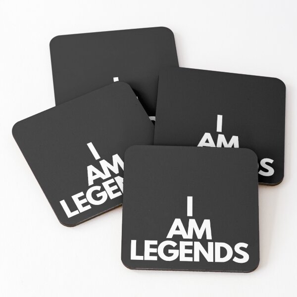 Item preview, i am legends - white typography - legends of tomorrow designed and sold by LoseL.