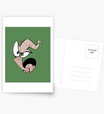 Earthworm Jim Postcards