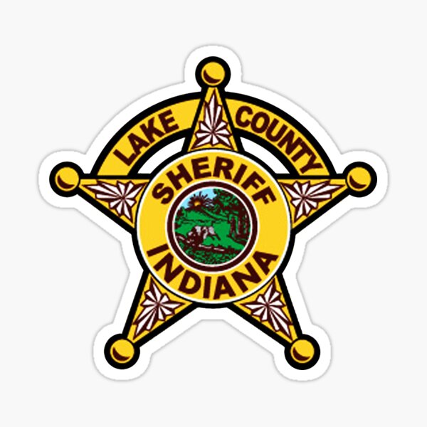 "Lake County Sheriff" Sticker for Sale by Lawrence Baird Redbubble