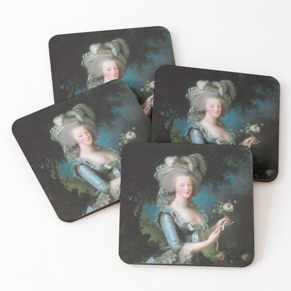 Item preview, Marie Antoinette with the Rose, Elisabeth Vigee Le Brun, 1783 designed and sold by Vintage Wall Art.