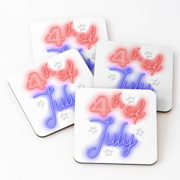 Item preview, 4 of July Neon Text designed and sold by mattpanta.
