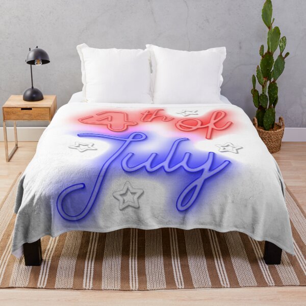 Item preview, 4 of July Neon Text designed and sold by mattpanta.