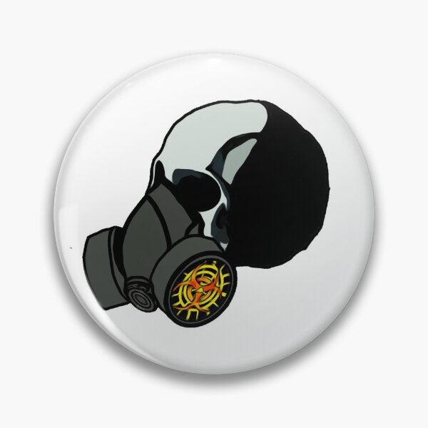 Item preview, Biohazard Skull designed and sold by crgart.