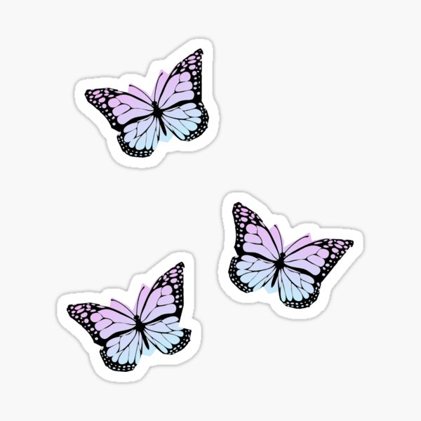 Item preview, Butterfly Sticker Set designed and sold by Lydia Kelley.