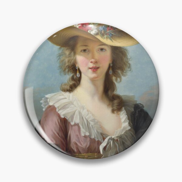 Item preview, Self Portrait in a Straw Hat, Elisabeth Louise Vigee Le Brun, 1782 designed and sold by Vintage Wall Art.
