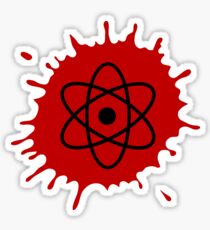 atom physicist tbbt Sticker