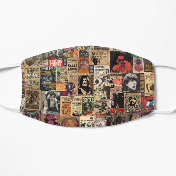 Rock n' roll stories Flat Mask