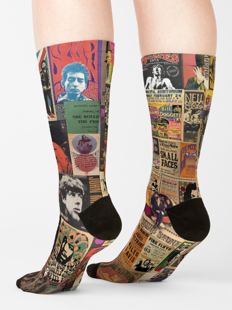 "Rock n' roll stories" Socks for Sale by Tefta Redbubble