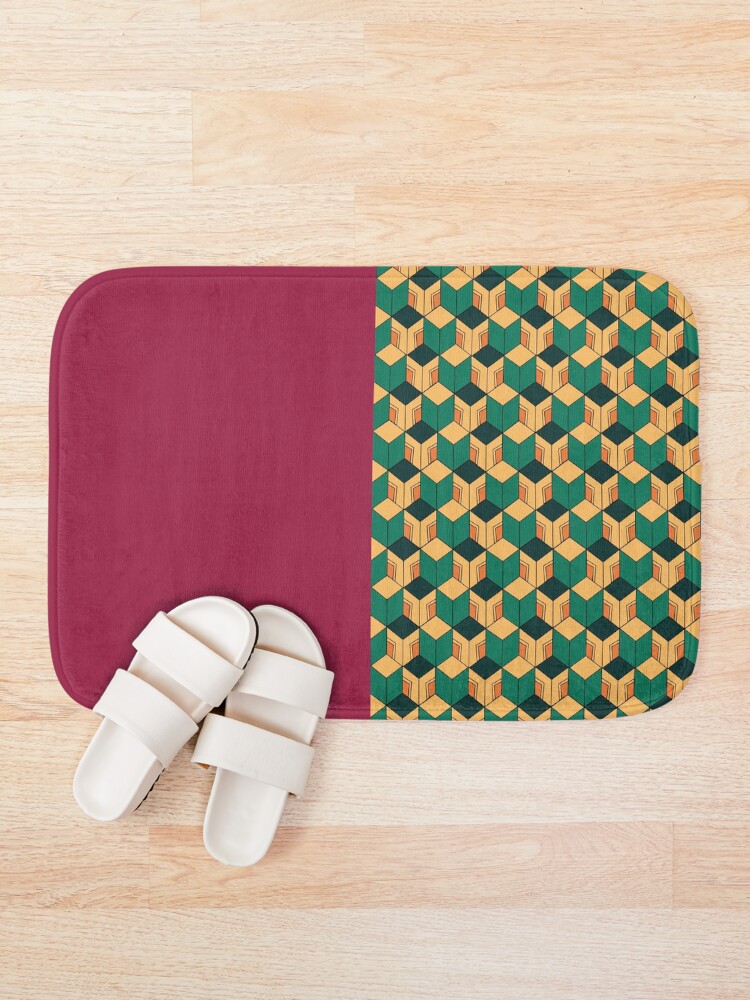 Alternate view of Tomioka pattern Bath Mat