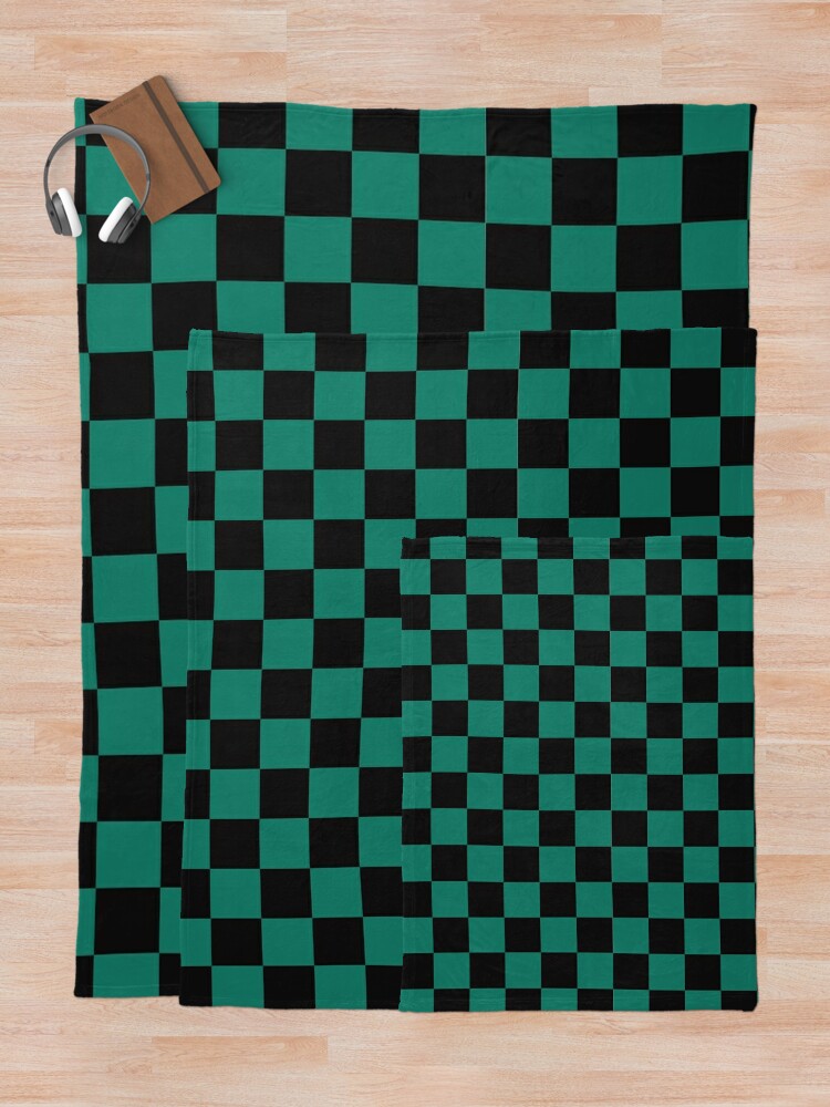 "Tanjiro pattern" Throw Blanket by lued | Redbubble