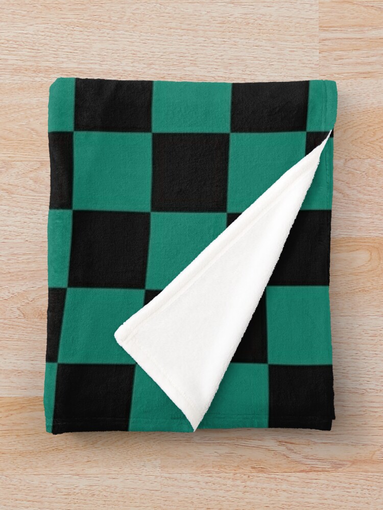 "Tanjiro pattern" Throw Blanket by lued | Redbubble