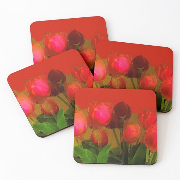 Item preview, Red tulips designed and sold by Marju Rose.