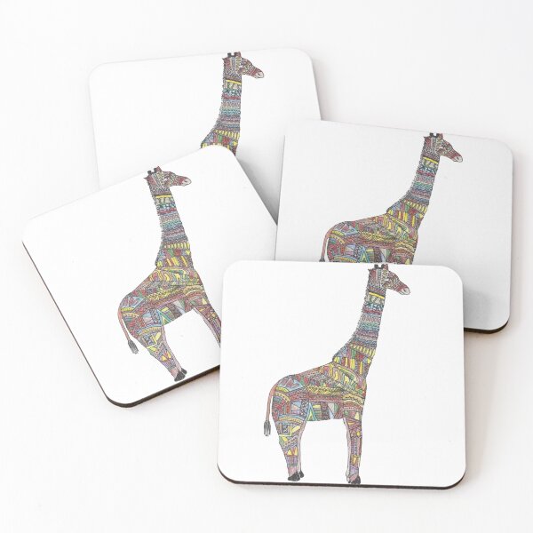 Item preview, Colorful Giraffe  designed and sold by ArtChildGalore.