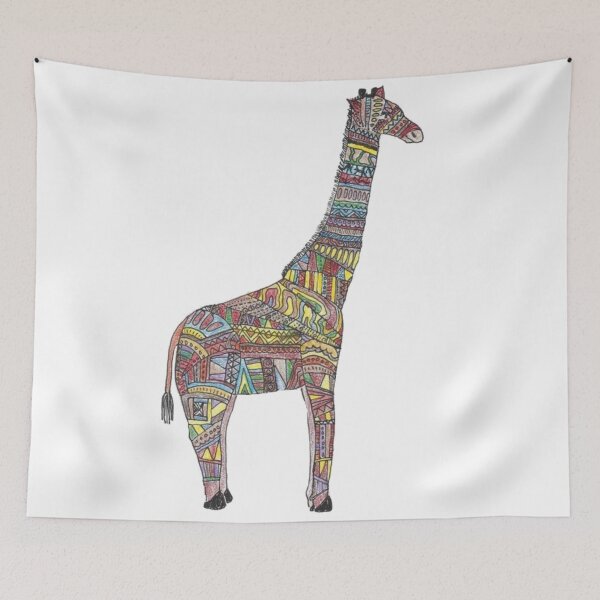 Item preview, Colorful Giraffe  designed and sold by ArtChildGalore.