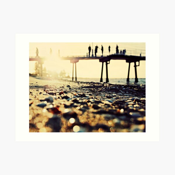 All our days were a sundrenched haze..... Art Print