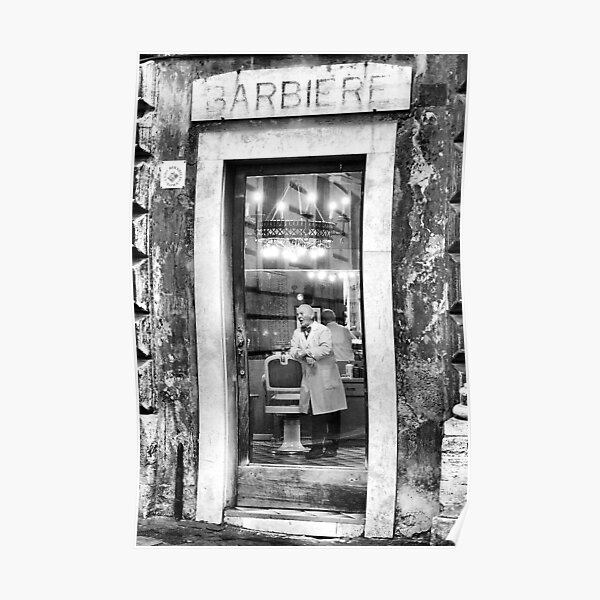 The barber Poster