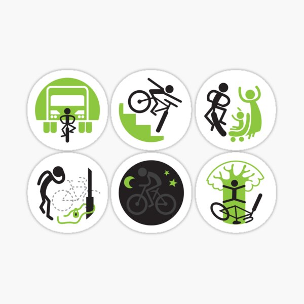 Dangers on the road 7-12 Sticker