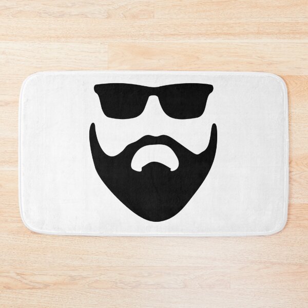 Item preview, face with beard and glasses designed and sold by Kinisis.