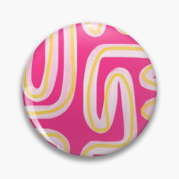 Item preview, Abstract Lines: Pink and Yellow  designed and sold by rockchicksuprem.