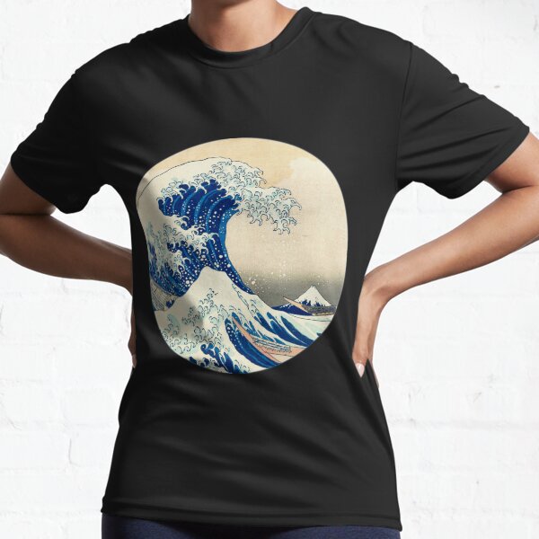 The Great Wave off Kanagawa Active T-Shirt