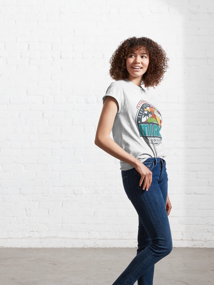 Alternate view of Stephanie Miller's Sexy Liberal Virtual Tour - Miami Classic T-Shirt