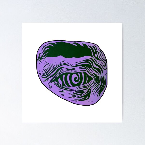 Item preview, Purple Hypnotized Eye designed and sold by LadyMayDesigns9.