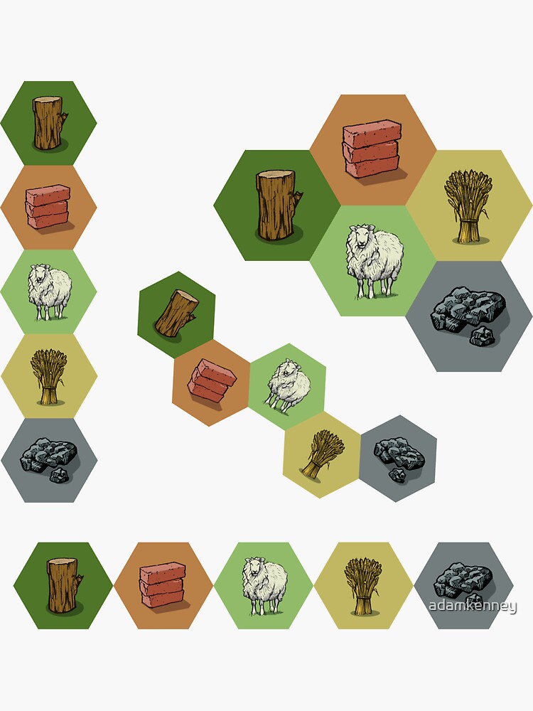 A variety of table top game resource tokens.