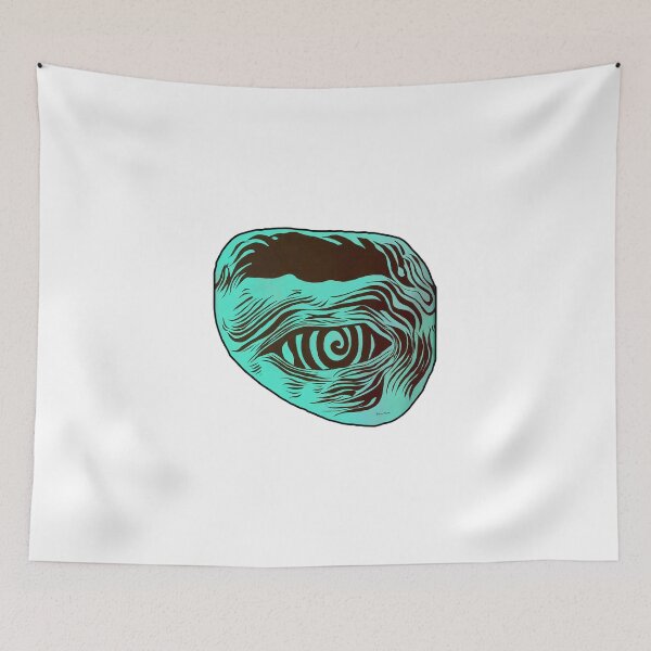 Item preview, Teal Hypnotized Eye designed and sold by LadyMayDesigns9.