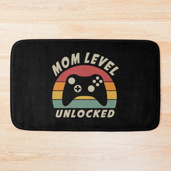 Item preview, Mom Level Unlocked designed and sold by BohemianAtlas.