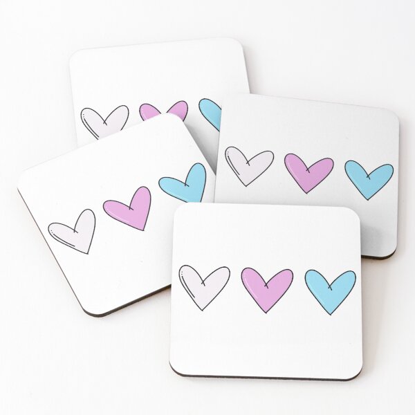 Item preview, Transgender Pride Hearts designed and sold by madisons16.