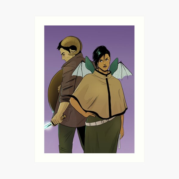 Alana and Marko Art Print