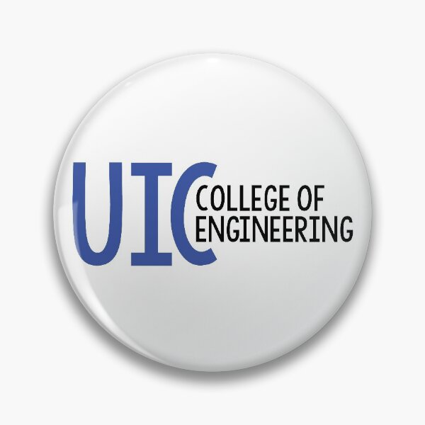 Item preview, UIC College of Engineering blue designed and sold by Nicole Christine.