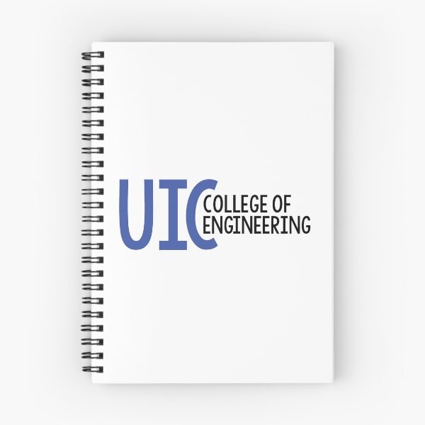 Item preview, UIC College of Engineering blue designed and sold by Nicole Christine.