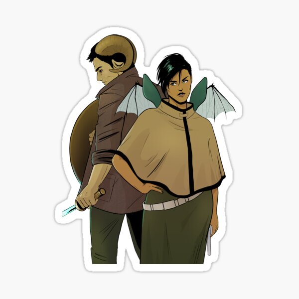 Alana and Marko Sticker