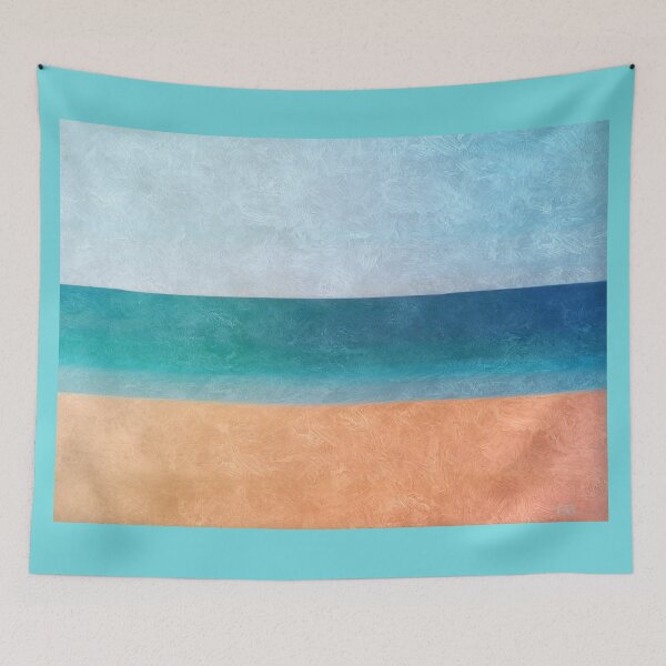 Item preview, Ocean Blue Beach Art - Aint Nothing Like It designed and sold by emilybrownart.
