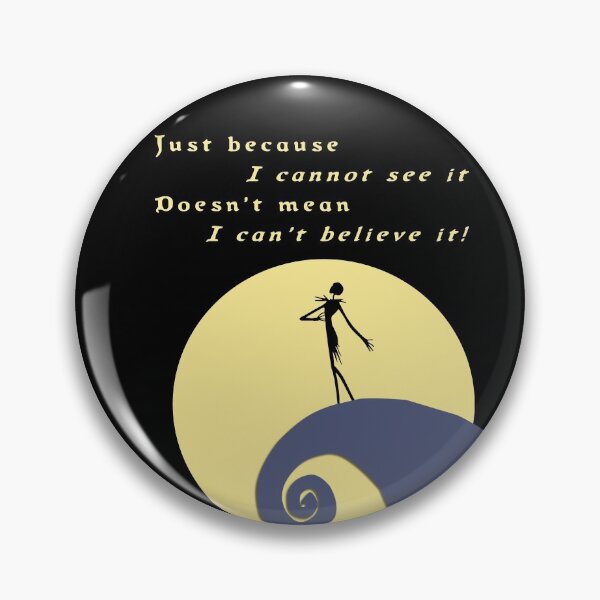 Item preview, Jack Skellington - Just Because I Cannot See It designed and sold by OutlineArt.