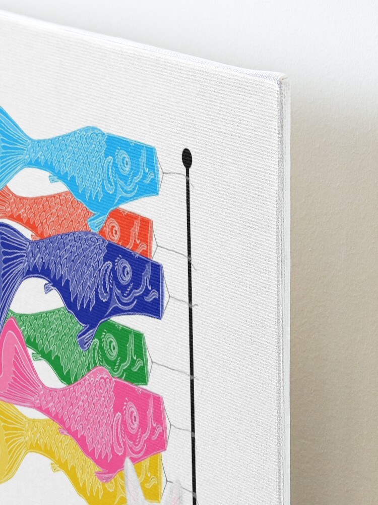 Alternate view of Boss Babe Windsock Fish Mounted Print
