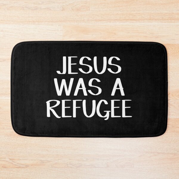 Item preview, Jesus was a refugee designed and sold by allthetees.