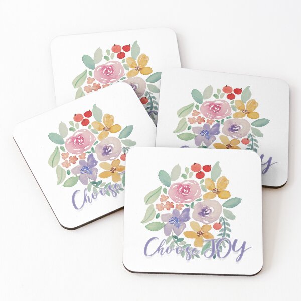 Item preview, Floral Bouquet: Choose JOY designed and sold by BeardandBeauty.