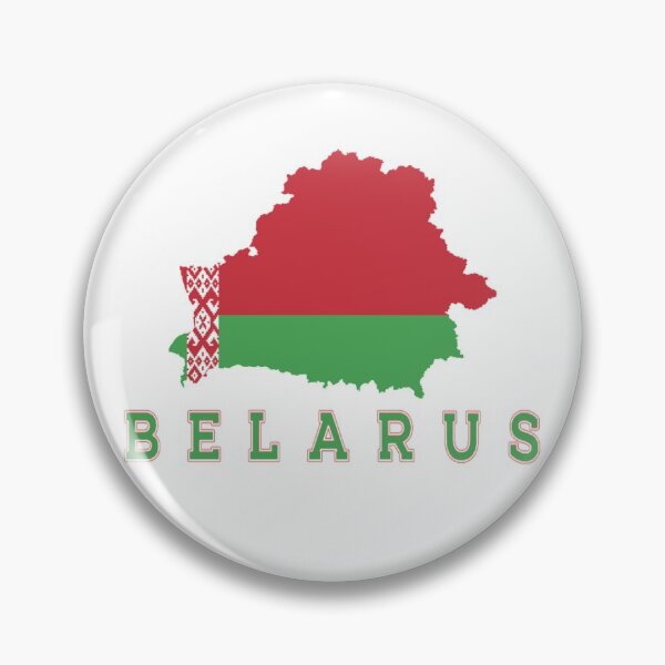Item preview, Belarus Flag Country Outline designed and sold by JG0024.