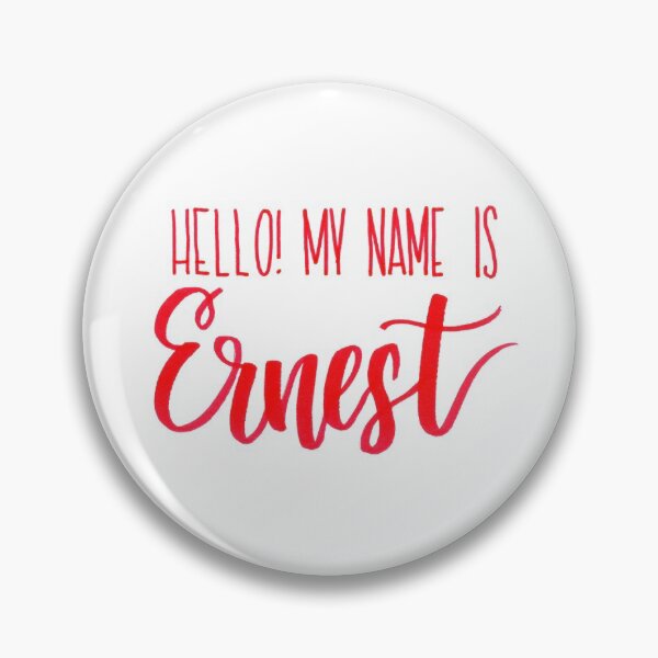 Item preview, Hello! My Name is Ernest designed and sold by cmonique5.