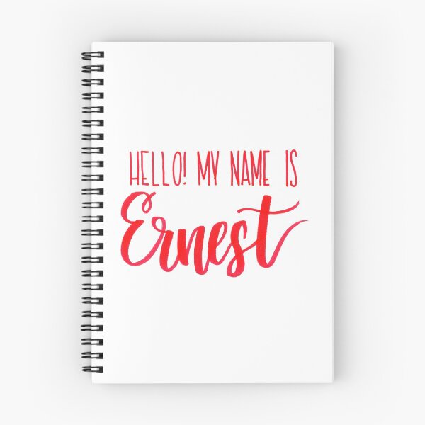 Item preview, Hello! My Name is Ernest designed and sold by cmonique5.