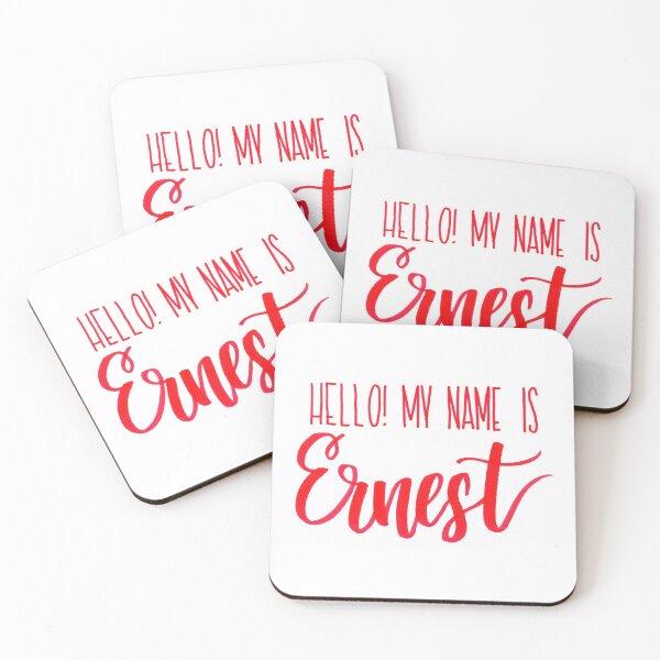 Item preview, Hello! My Name is Ernest designed and sold by cmonique5.